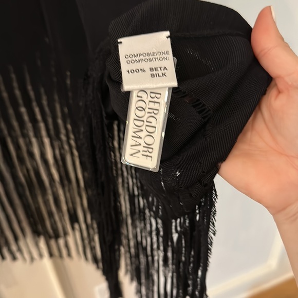 NWT Rare Tom Ford for Yves Saint Laurent YSL S/S 2002 Silk Poncho Cape one size - Picture 6 of 13